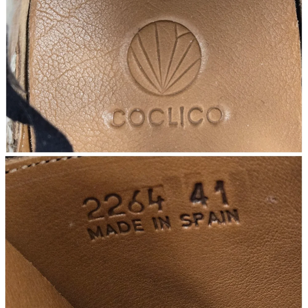 Coclico Kashm Black and White  Lace-up Sneakers